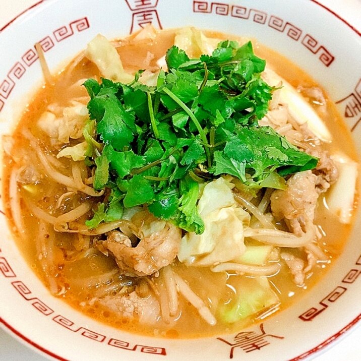 オイスターソース炒めの☆絶品野菜味噌ラーメン